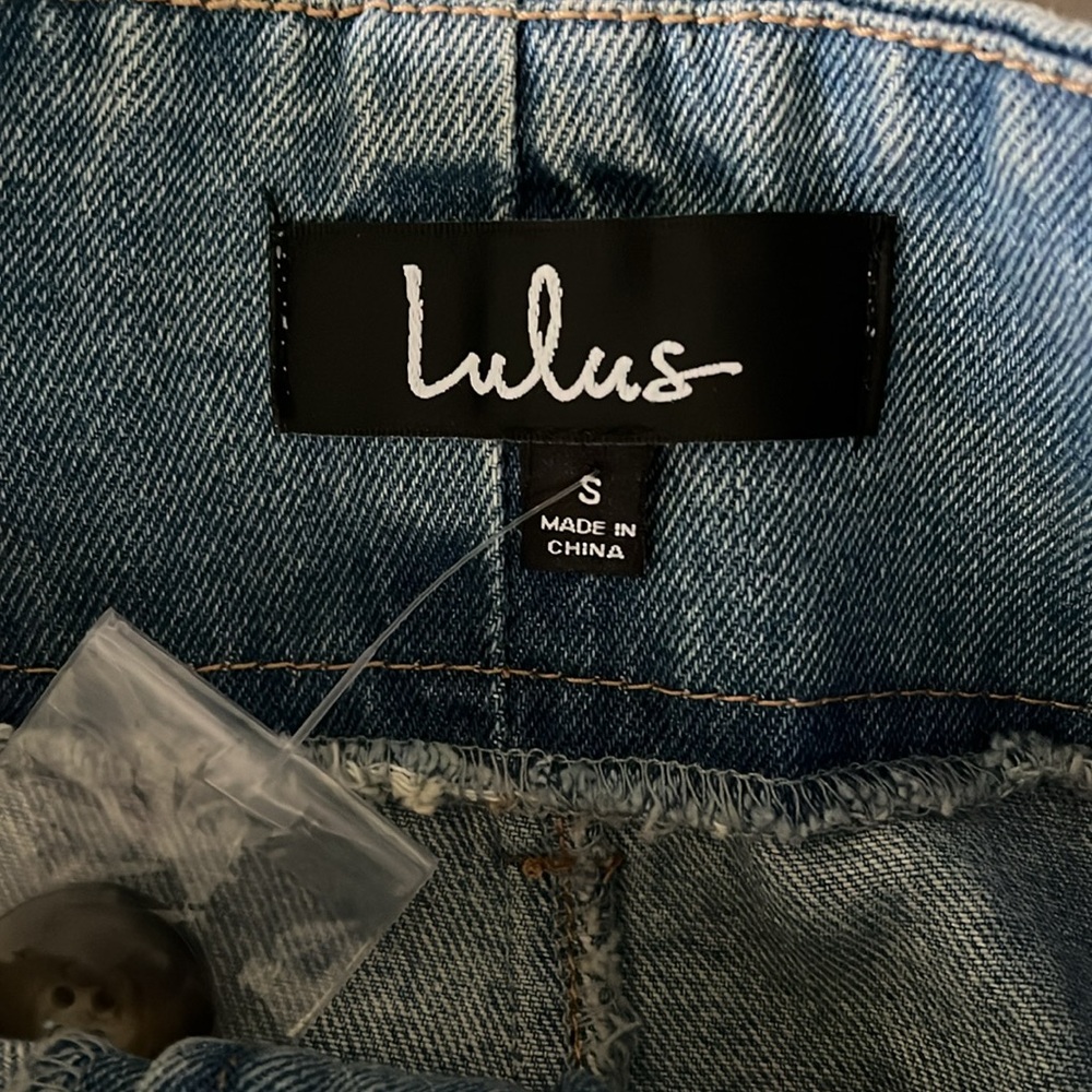 Lulu's Blue Denim Midi Skirt - Picture 7 of 7